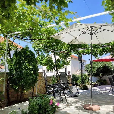 Grande Vista - Lovely With Spacious Lush Mediterranean Patio And Sea View * Trogir